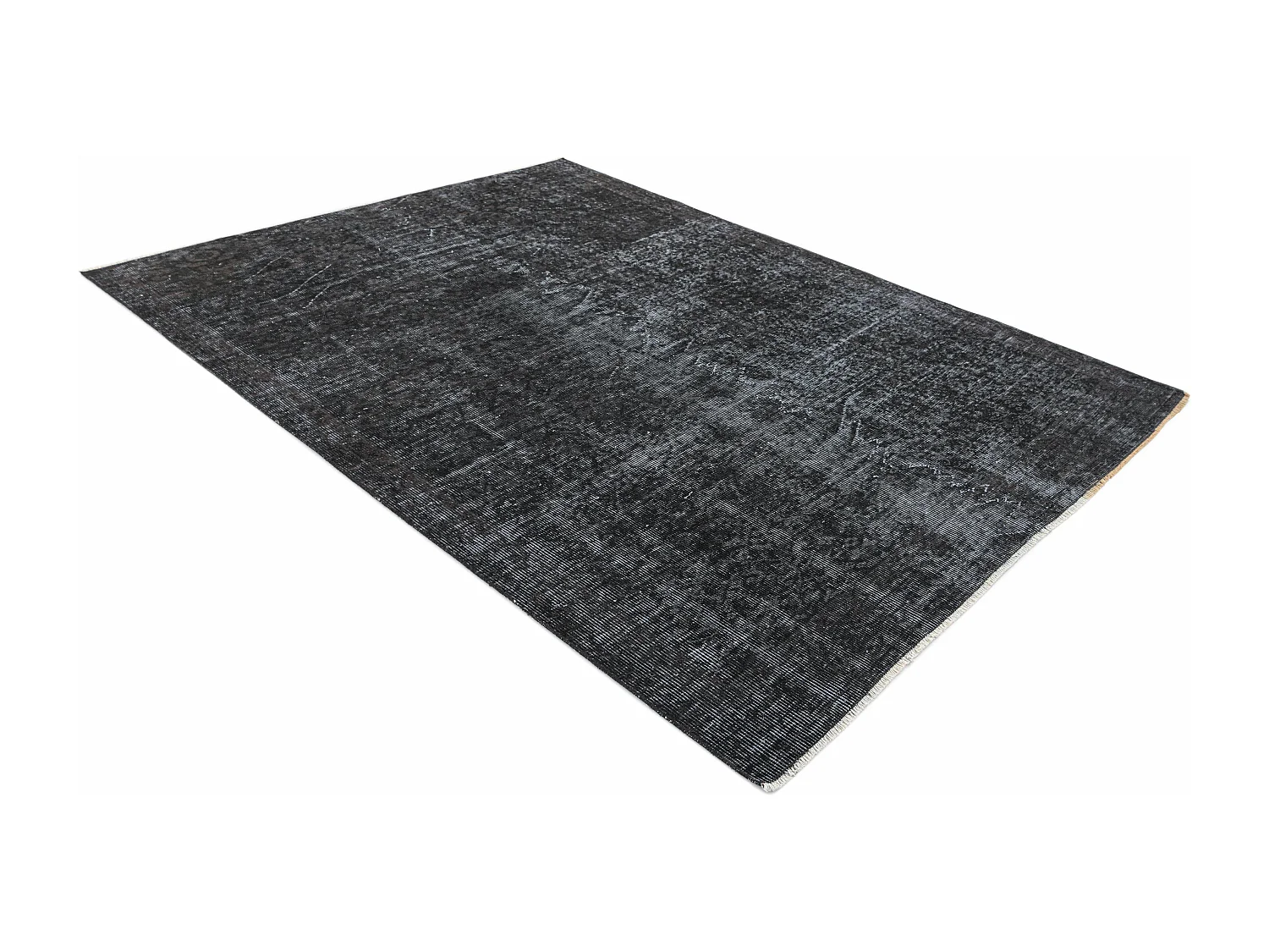 Tapis de laine 152x221 noir Ultra Vintage
