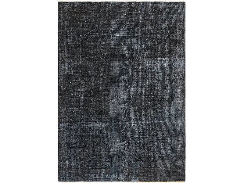 Tapis de laine 152x221 noir Ultra Vintage