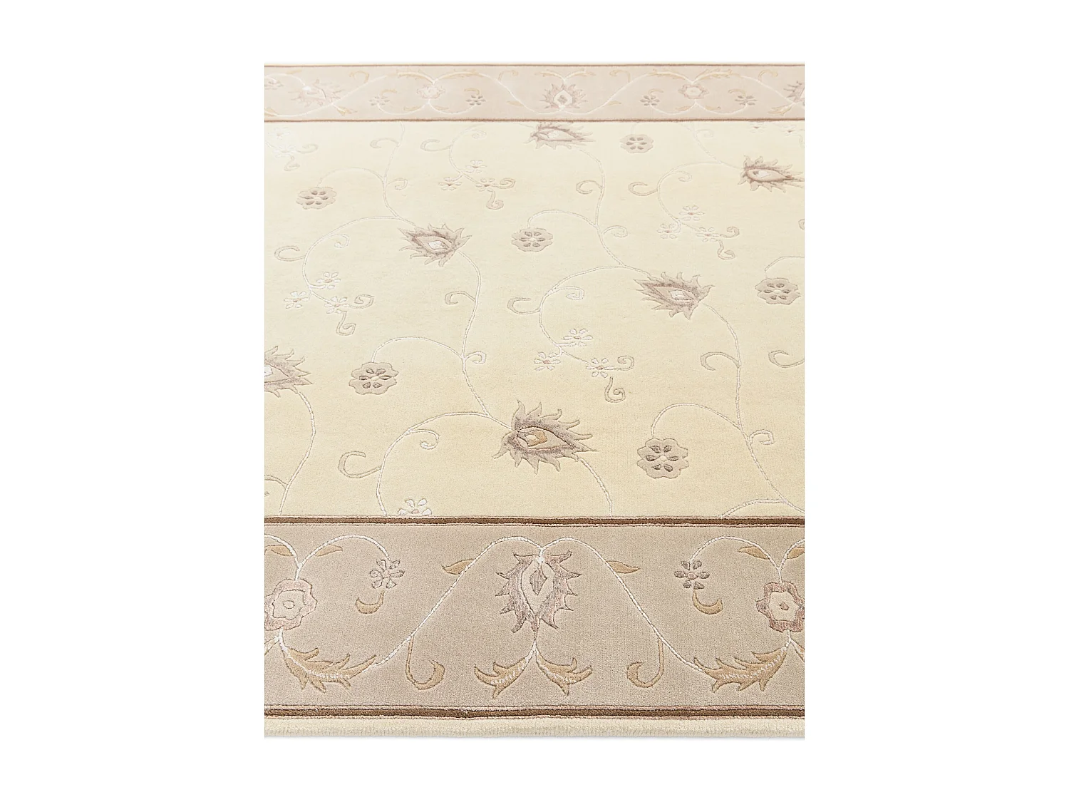 Wollteppich 147x198 Beige Darya