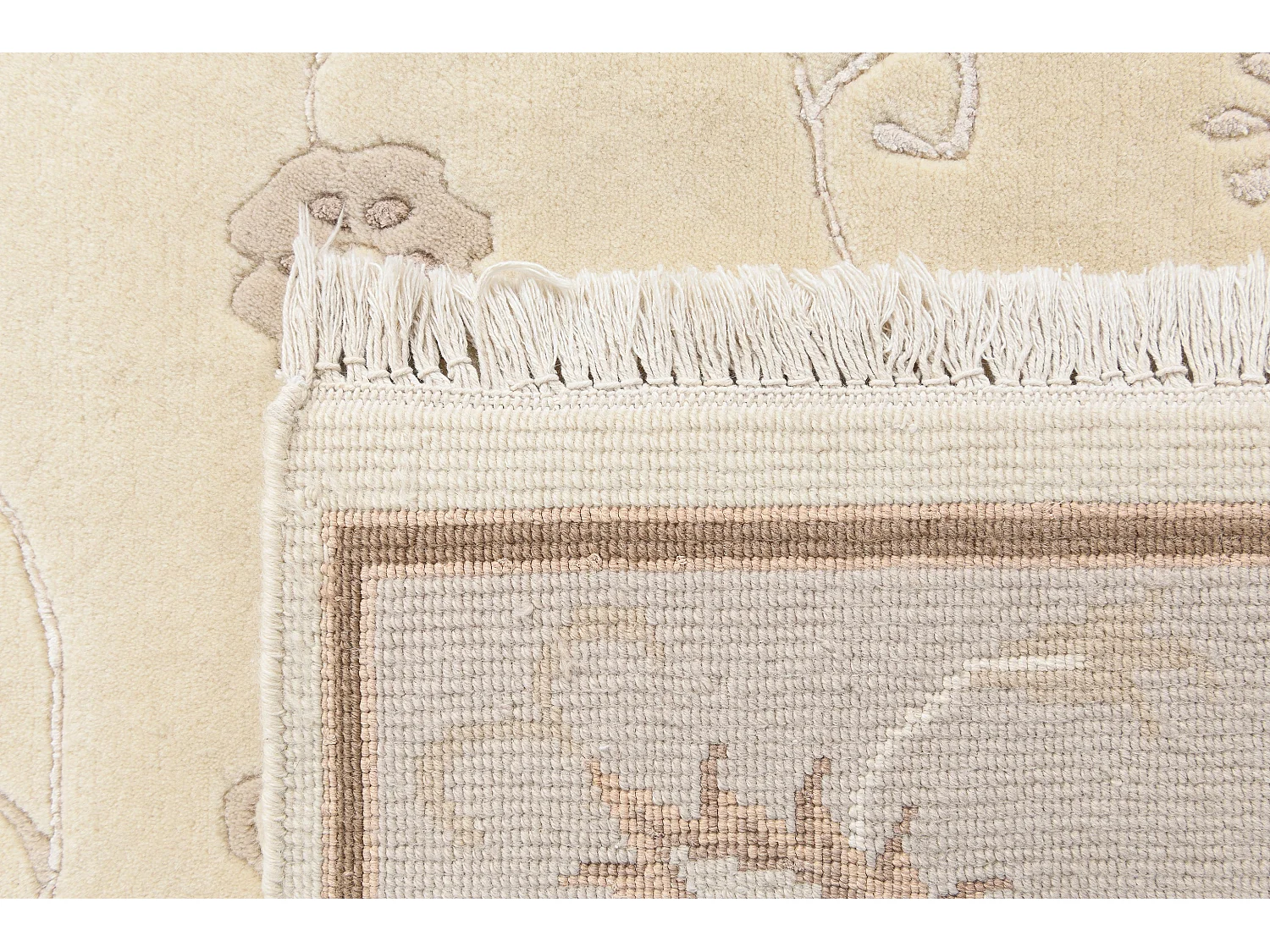 Wollteppich 147x198 Beige Darya