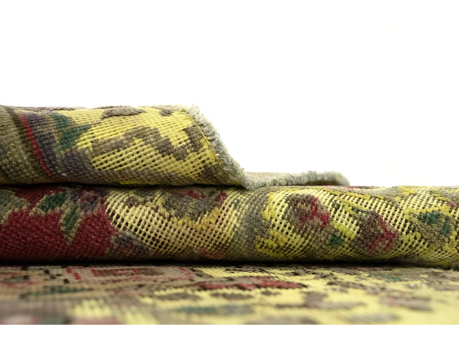 Wollteppich 92x143 Grün Vintage Royal