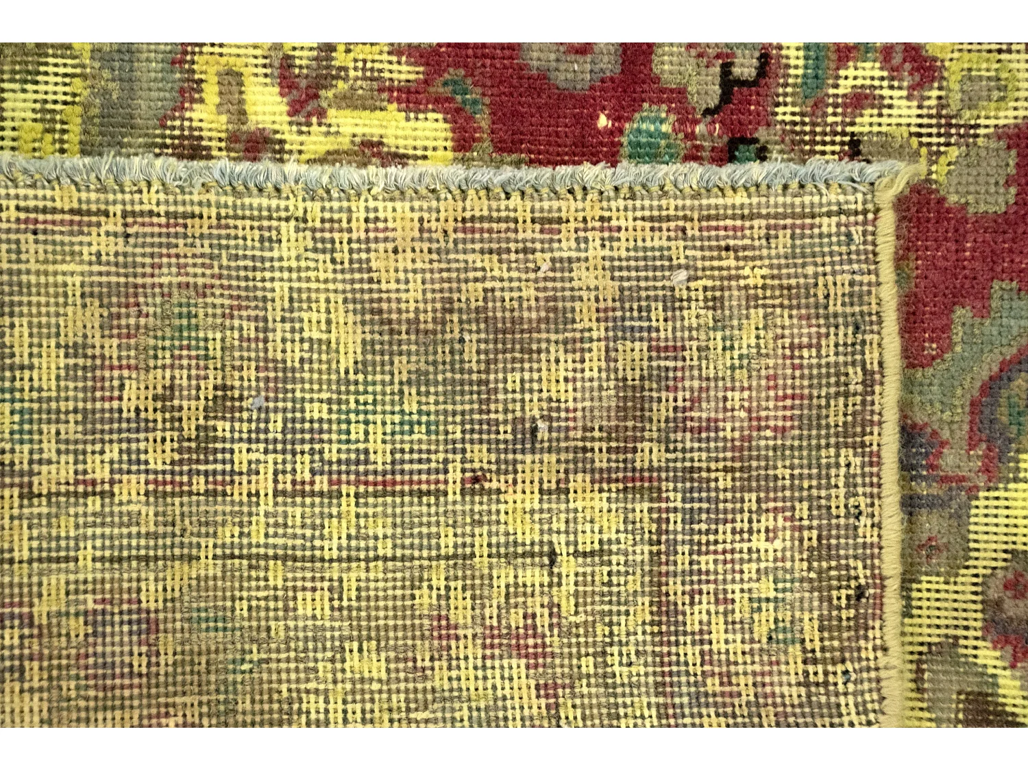 Tapis de laine 92x143 vert Vintage Royal