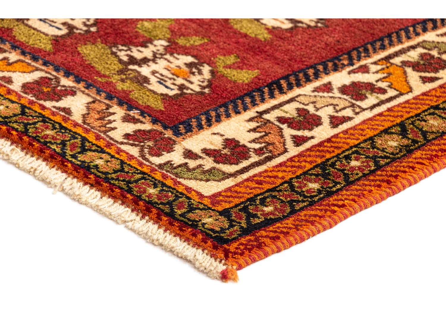 Tapis de laine 135x188 rouge Ghashghai