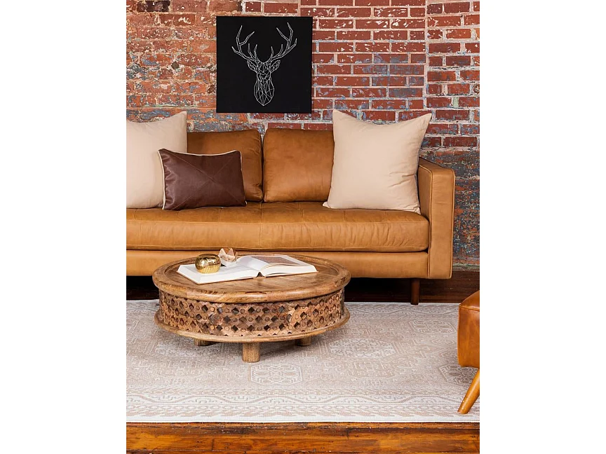 Teppich 119x180 Beige Gharajeh