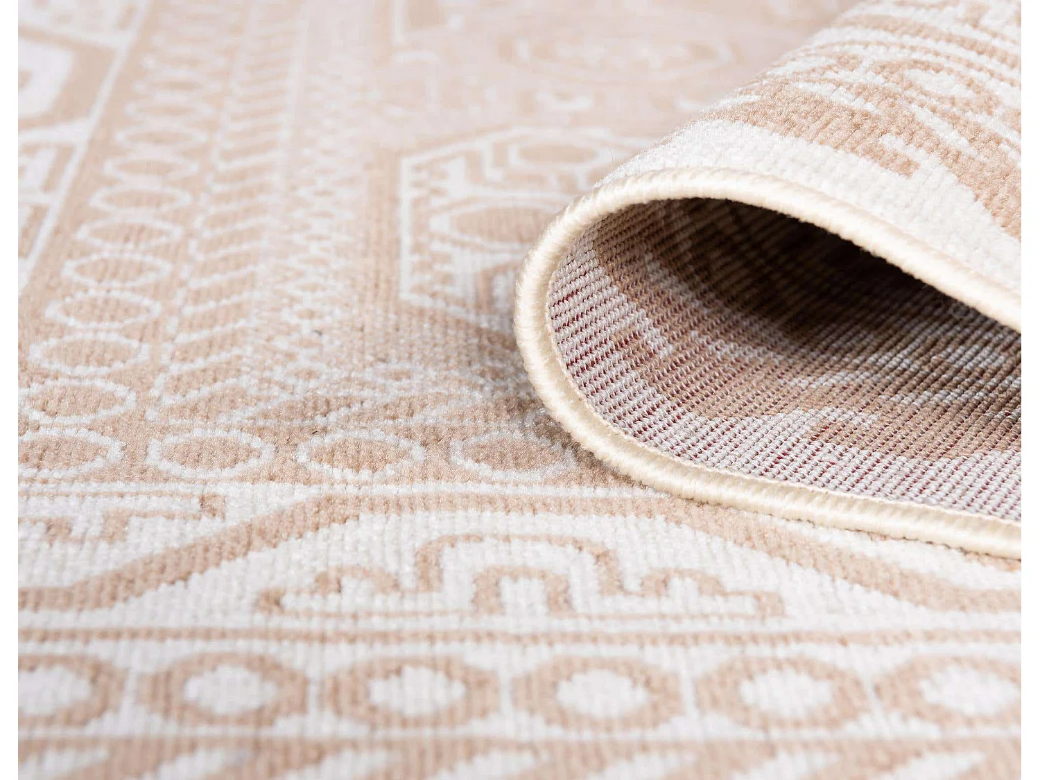 Teppich 119x180 Beige Gharajeh