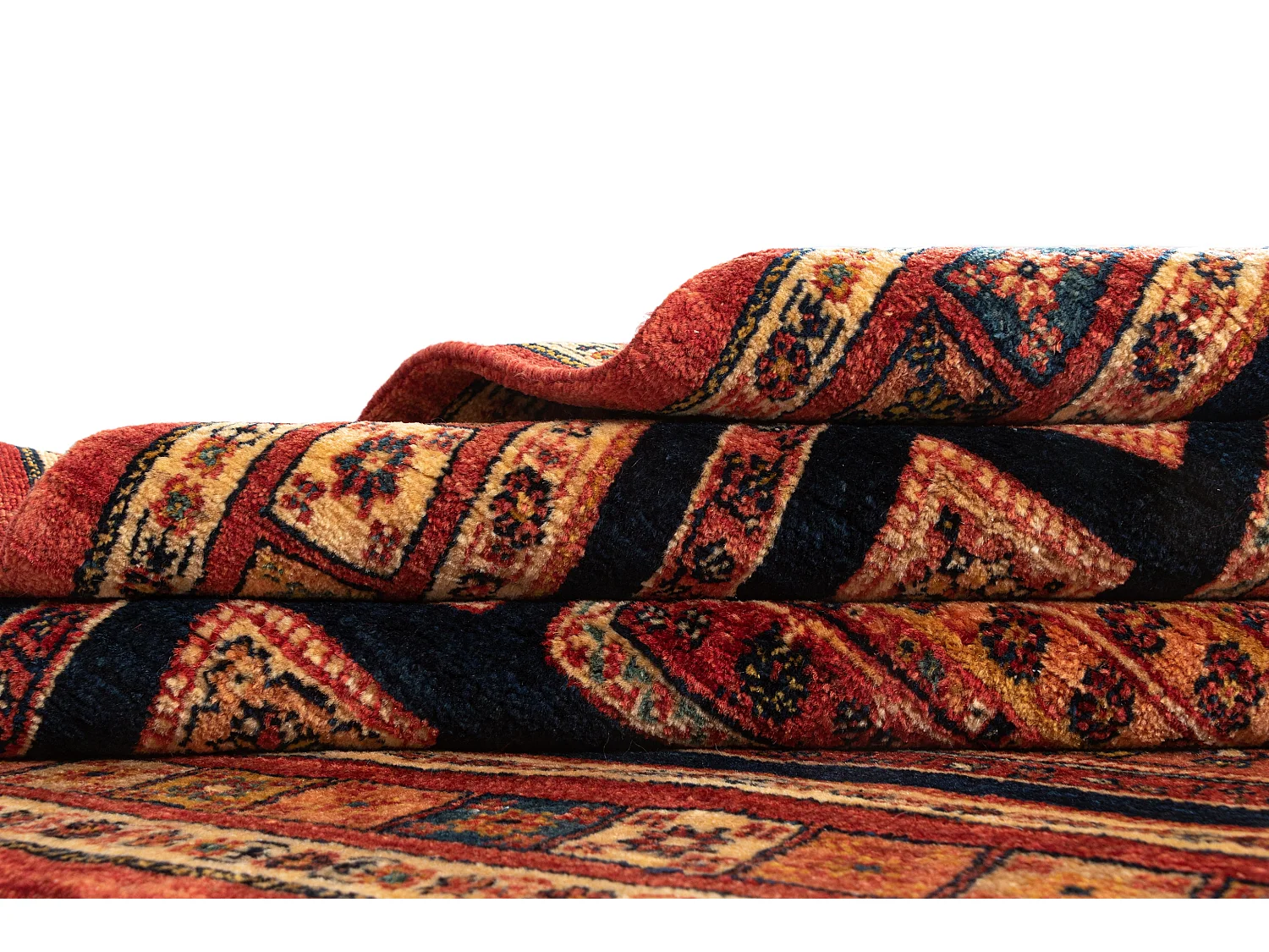 Tapis de laine 106x173 brun Kashkuli