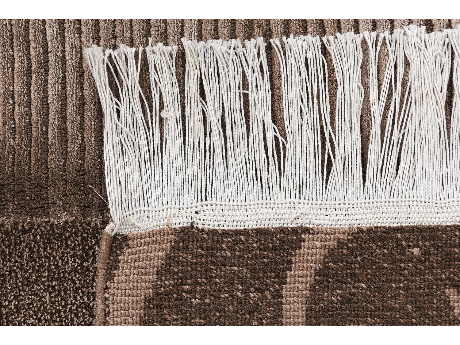 Tapis de laine 119x180 brun Darya