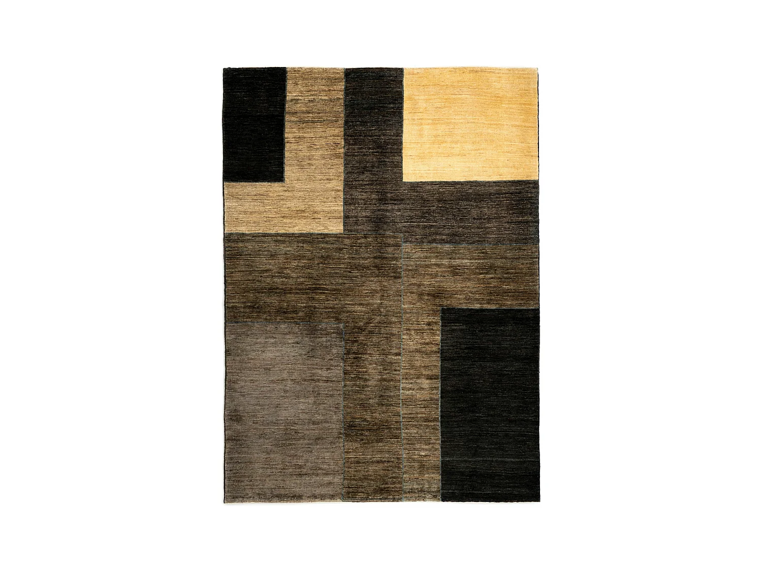 Tappeto in lana 167x233 marrone Juma