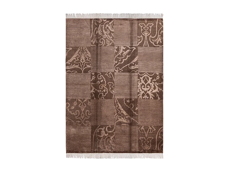 Tappeto in lana 178x246 marrone Darya