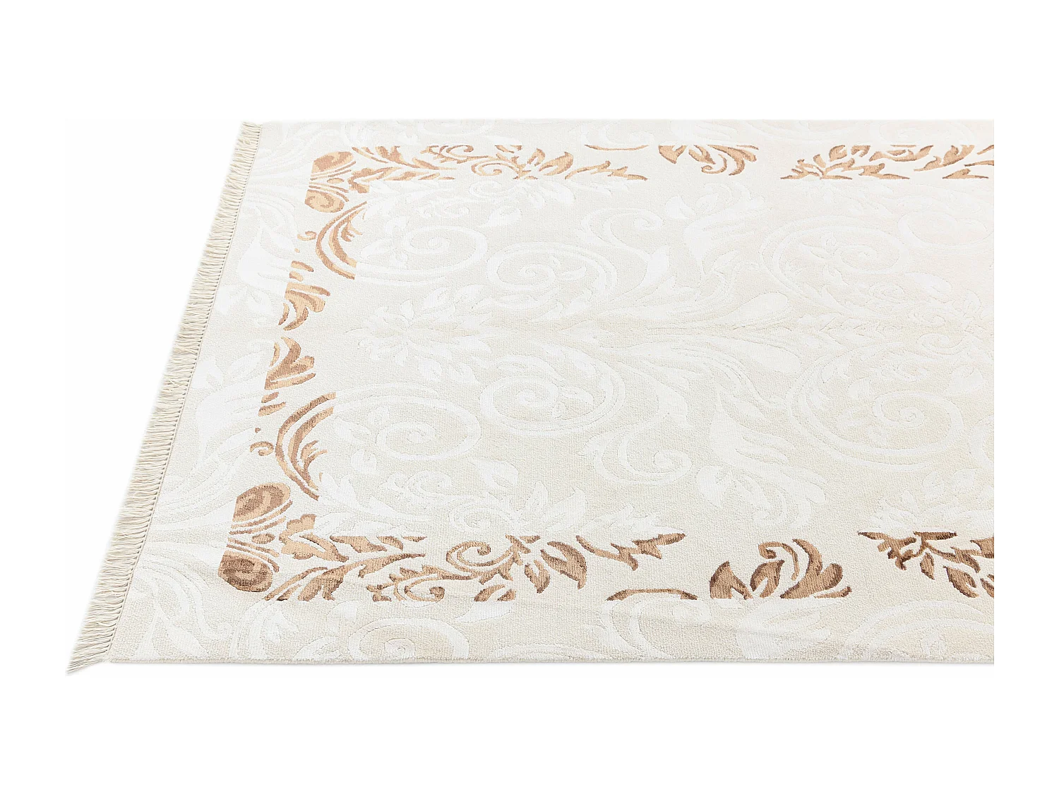 Tapis de laine 124x180 beige Darya