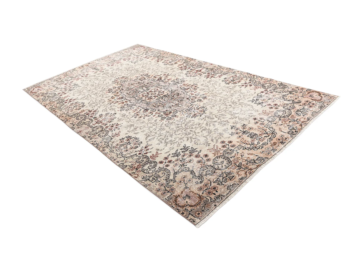 Tapis de laine 165x262 beige Ultra Vintage