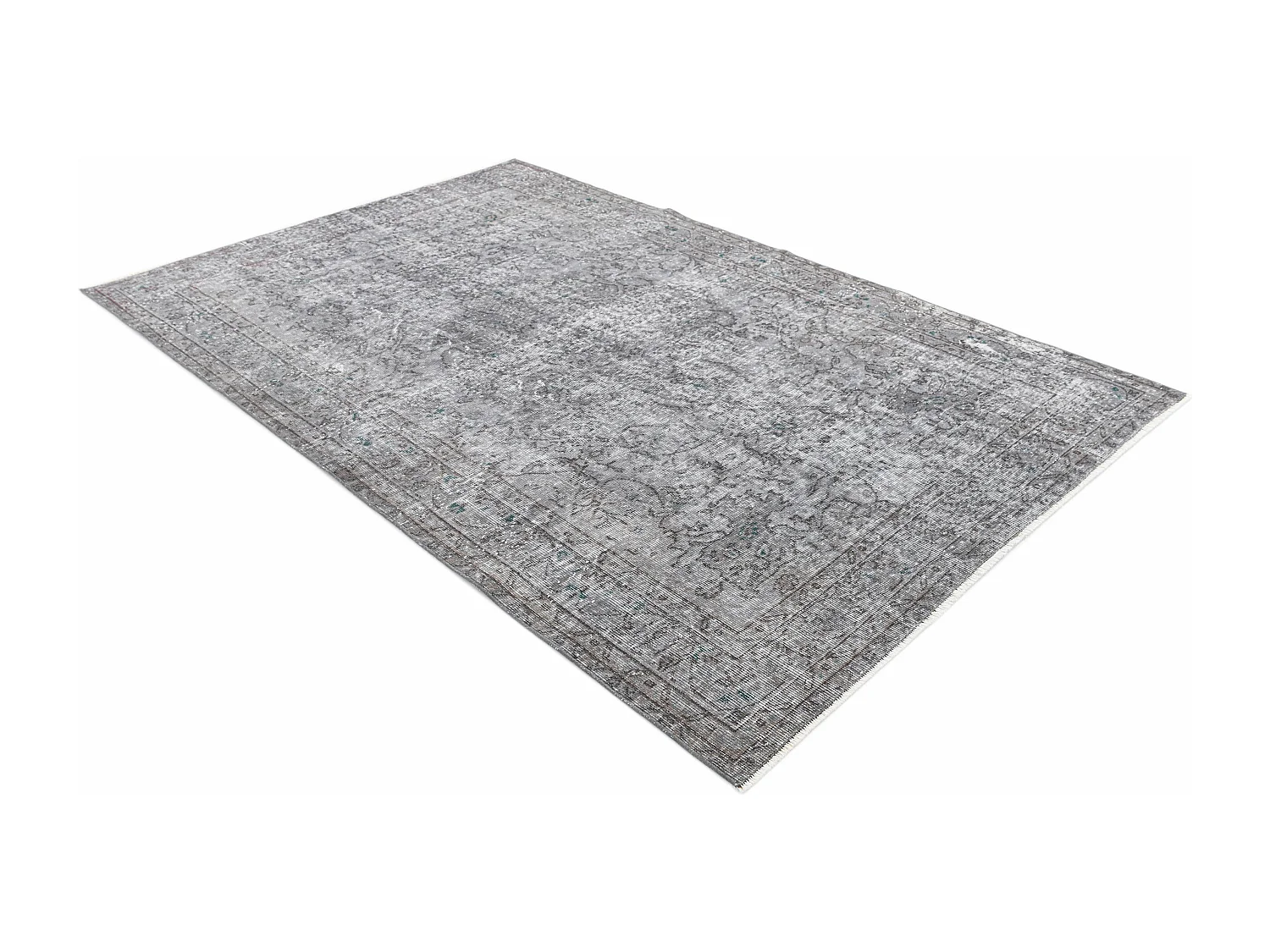 Tapis de laine 155x251 gris Ultra Vintage