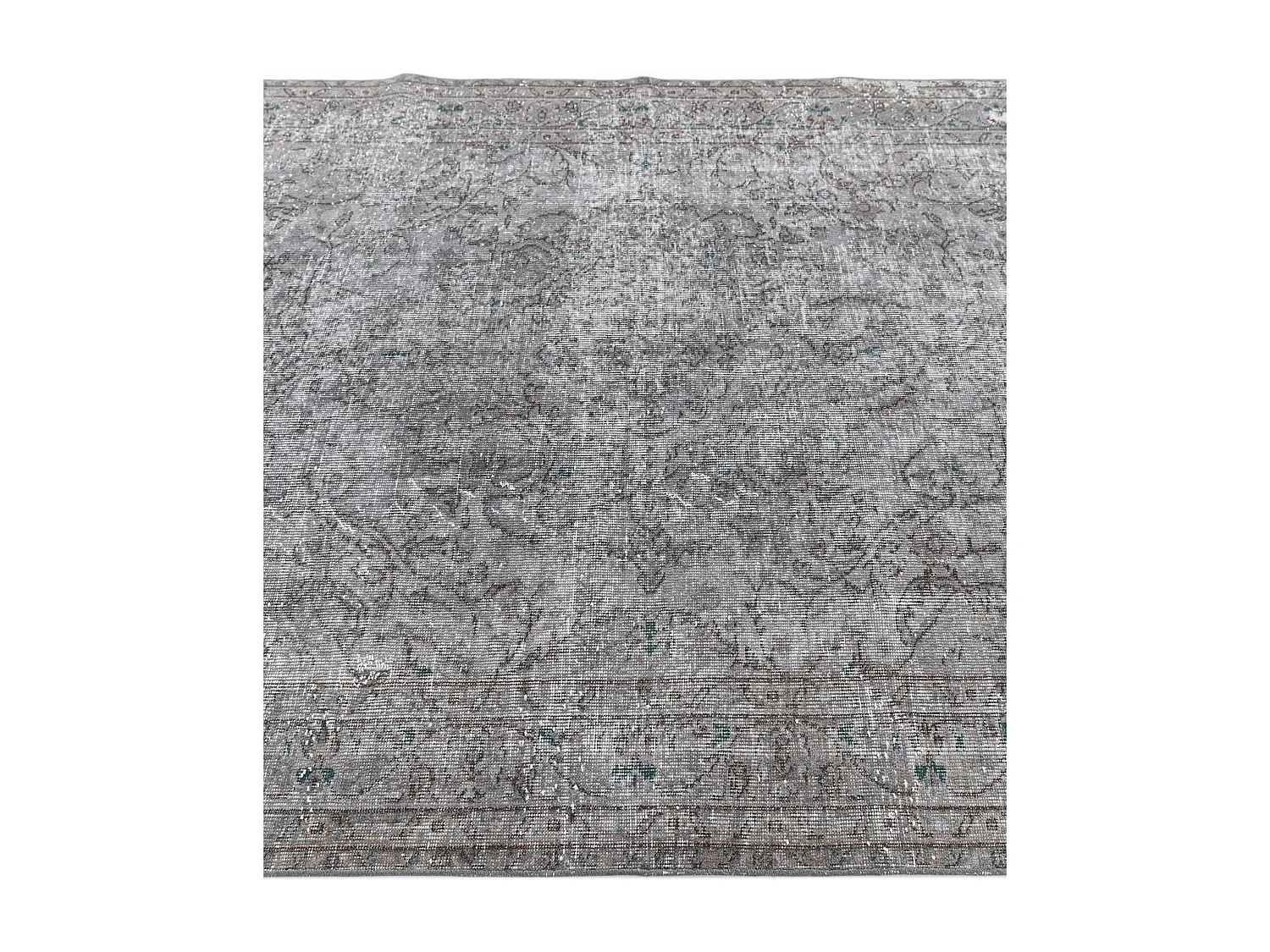 Tapis de laine 155x251 gris Ultra Vintage