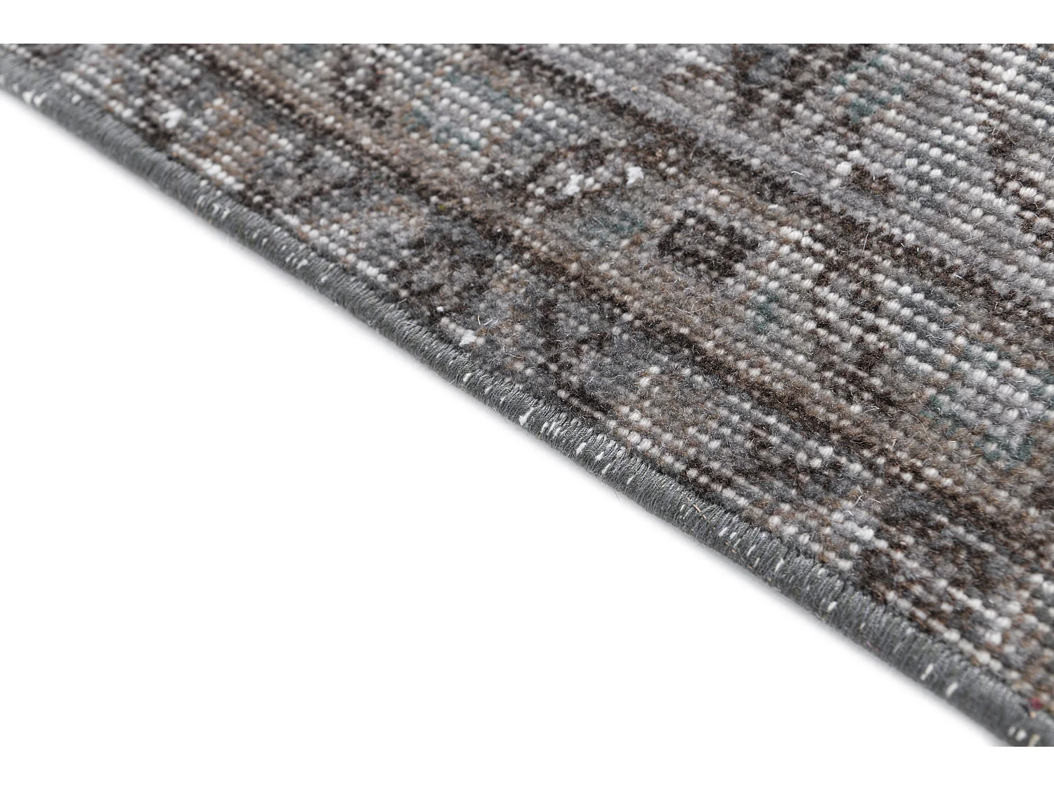 Tapis de laine 155x251 gris Ultra Vintage