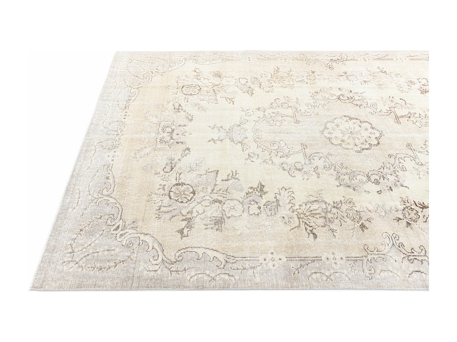 Tapis de laine 165x282 brun Ultra Vintage
