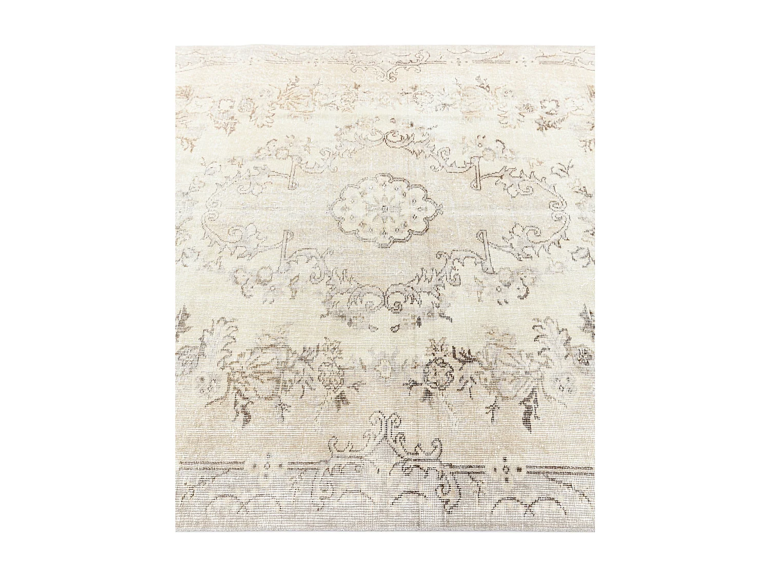 Tapis de laine 165x282 brun Ultra Vintage