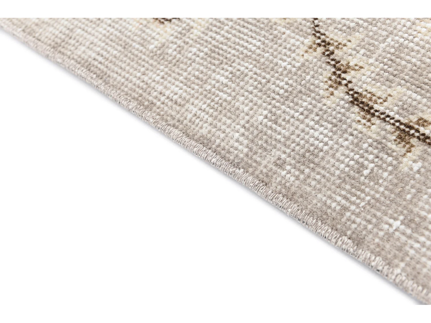 Tapis de laine 165x282 brun Ultra Vintage