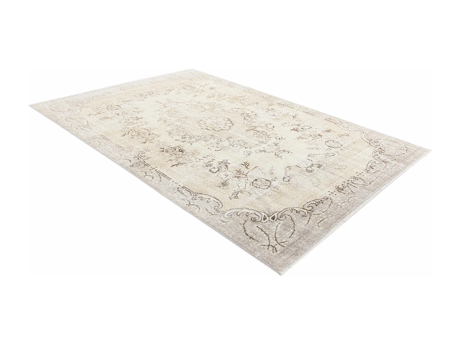 Tapis de laine 165x282 brun Ultra Vintage
