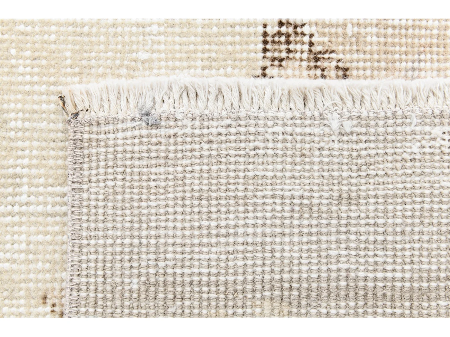 Tapis de laine 165x282 brun Ultra Vintage