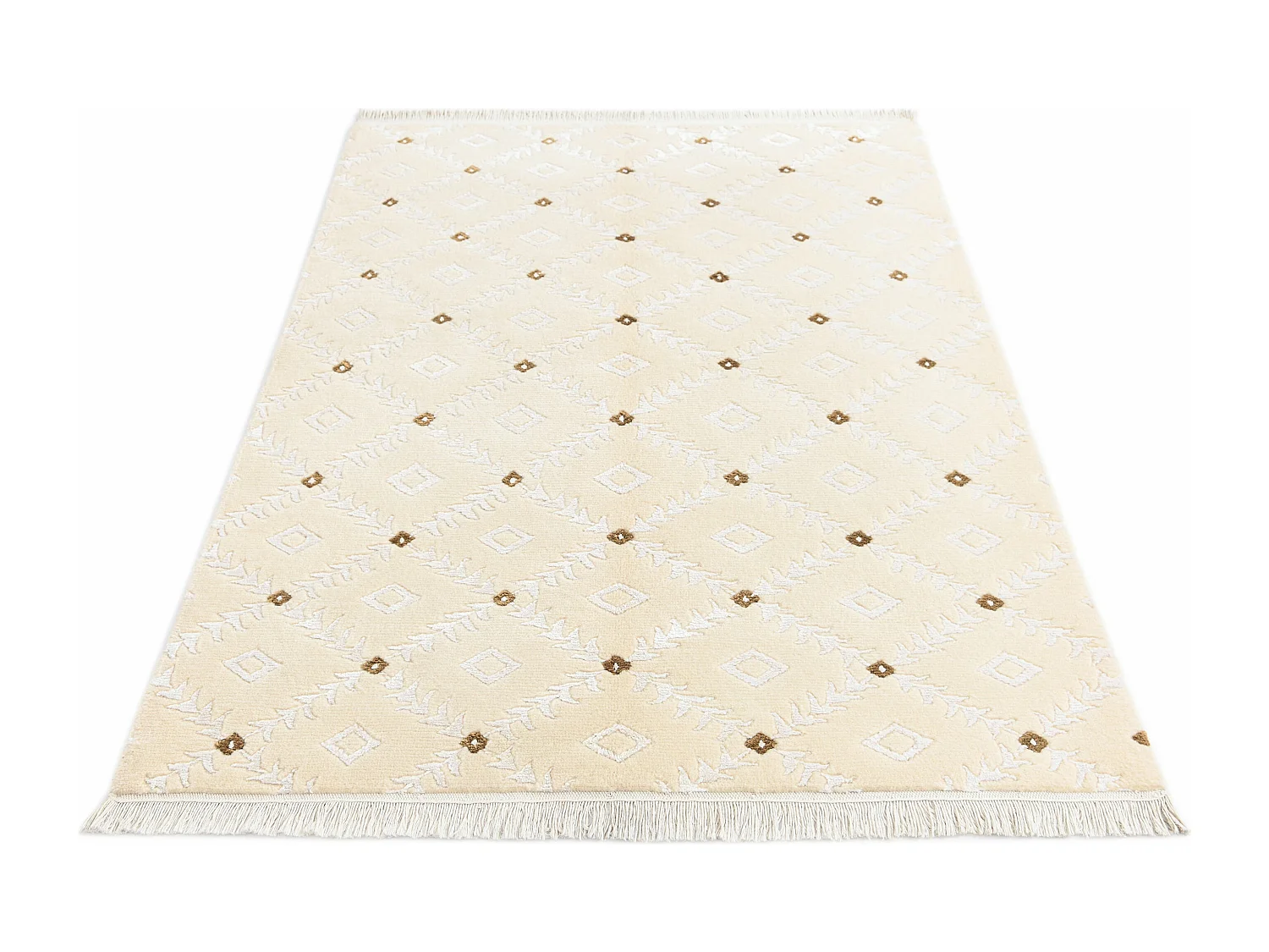 Tappeto in lana 122x178 beige Darya