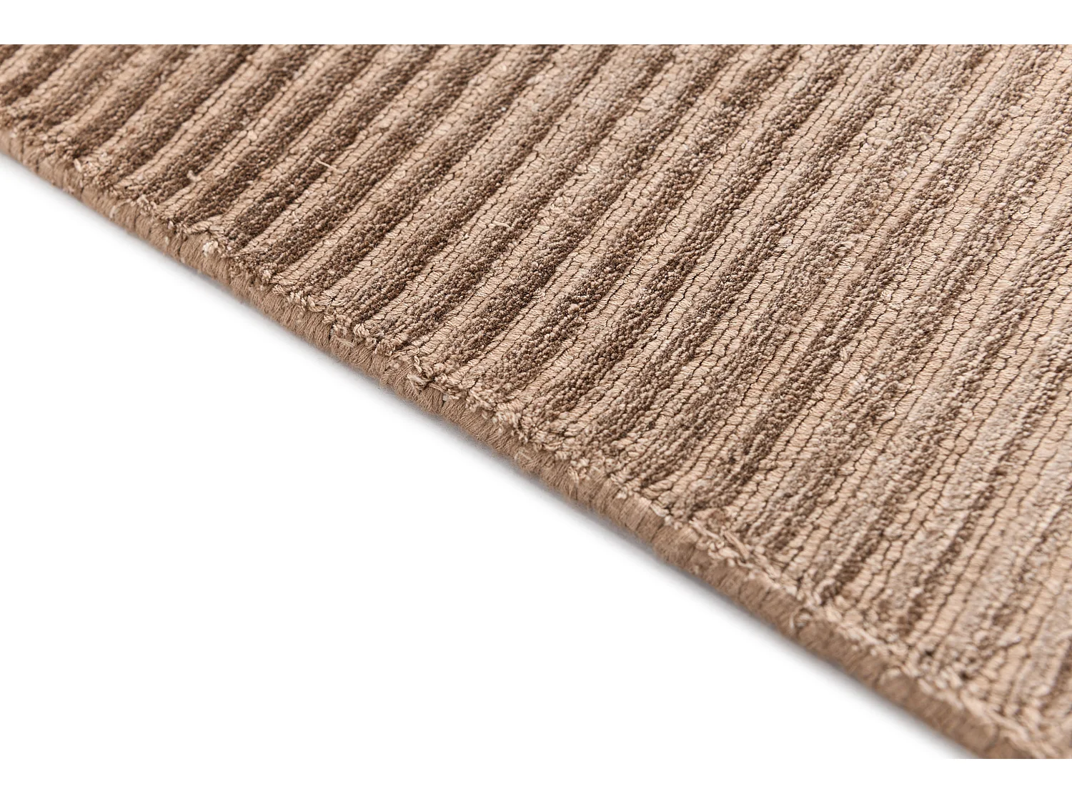 Tapis de couloir en laine 79x290 brun Darya