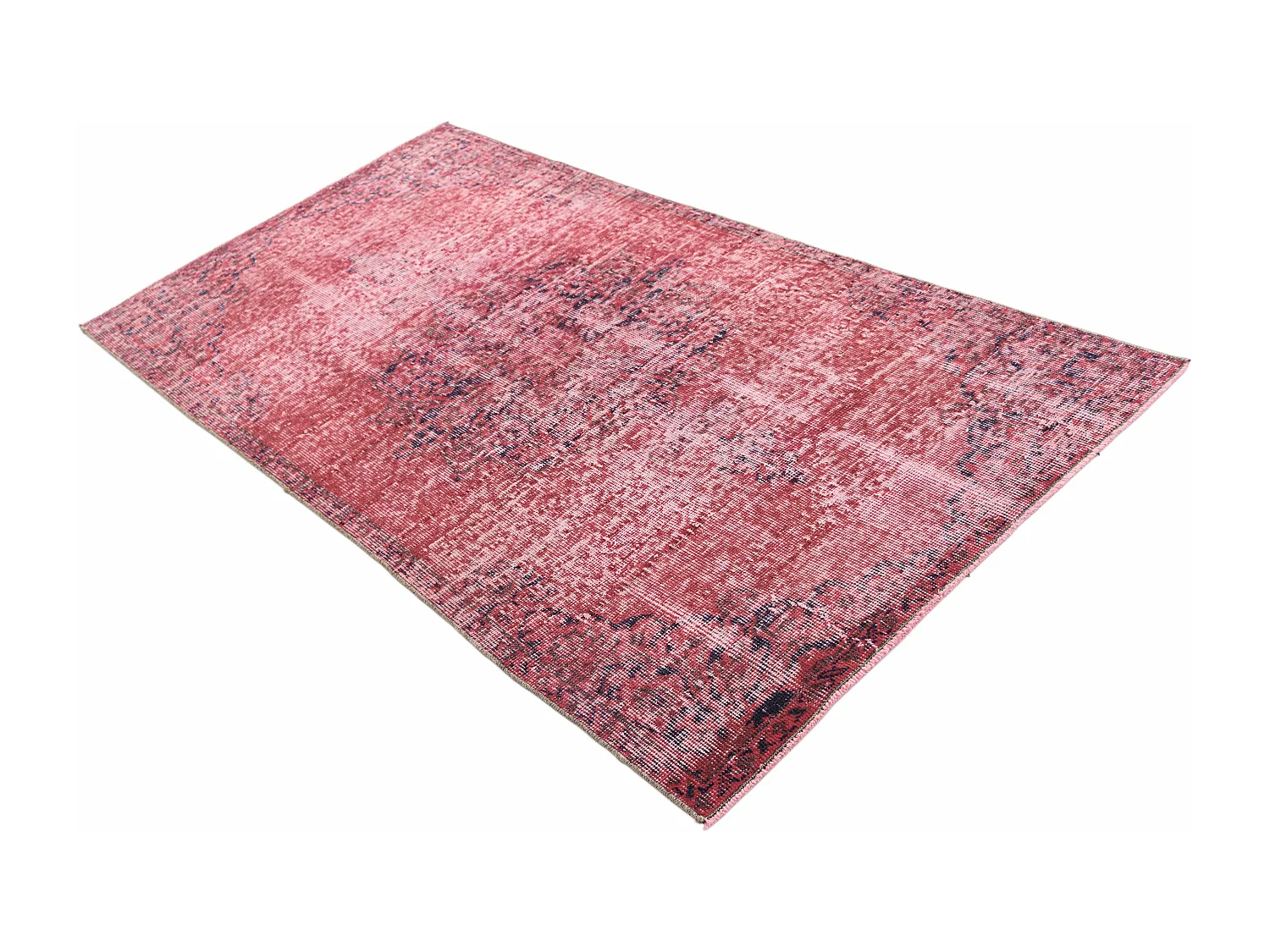 Wollteppich 89x175 Rot Ultra Vintage