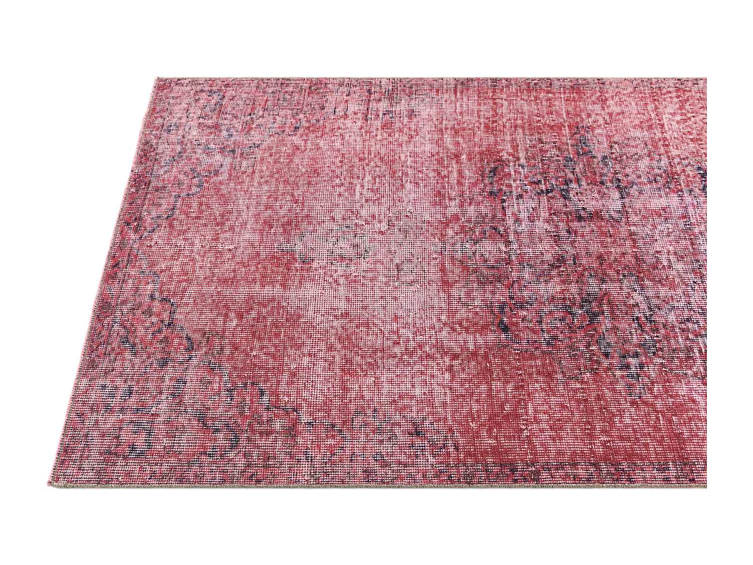 Wollteppich 89x175 Rot Ultra Vintage