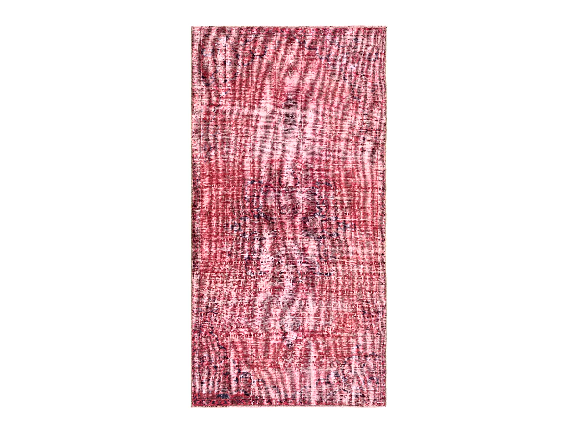 Tapis de laine 89x175 rouge Ultra Vintage