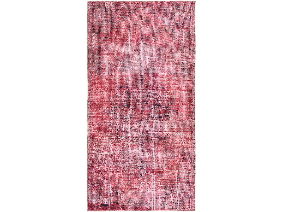 Tapis de laine 89x175 rouge Ultra Vintage