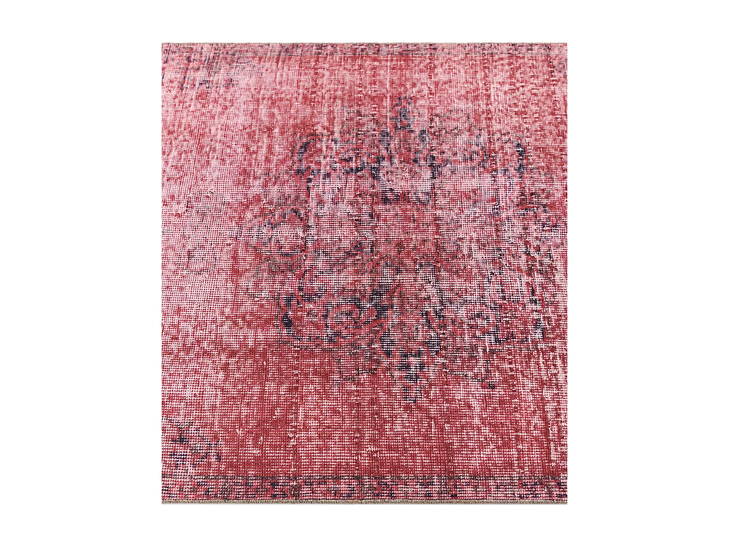 Tapis de laine 89x175 rouge Ultra Vintage