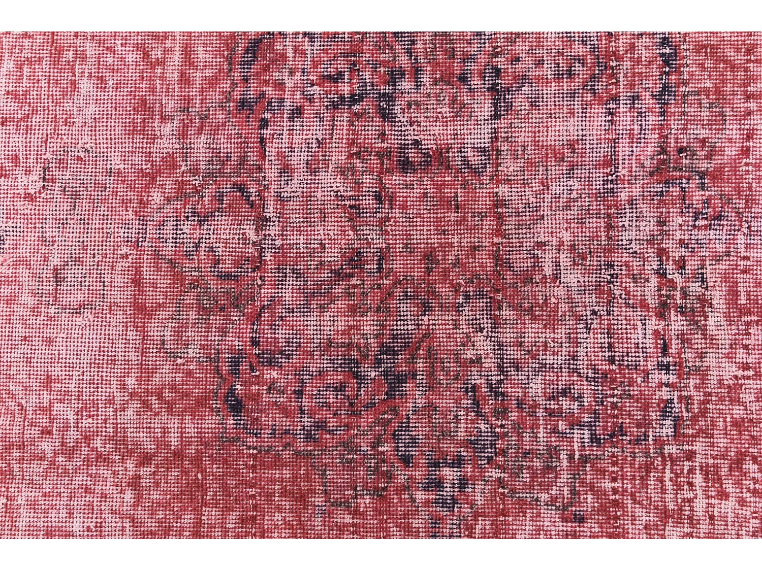 Tapis de laine 89x175 rouge Ultra Vintage