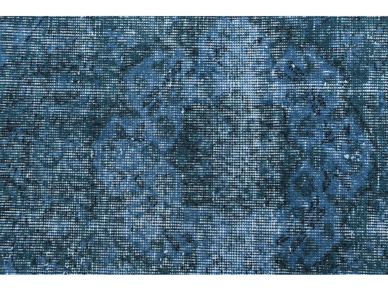 Wollteppich 155x264 Blau Ultra Vintage