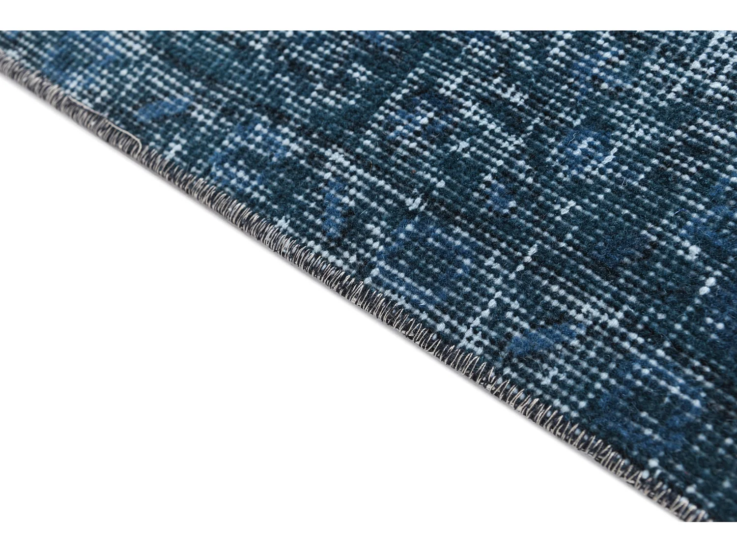 Wollteppich 155x264 Blau Ultra Vintage