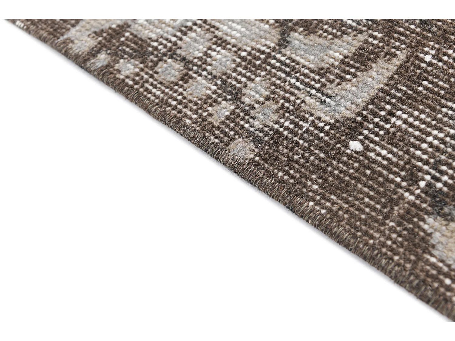 Wollteppich 160x249 Braun Ultra Vintage