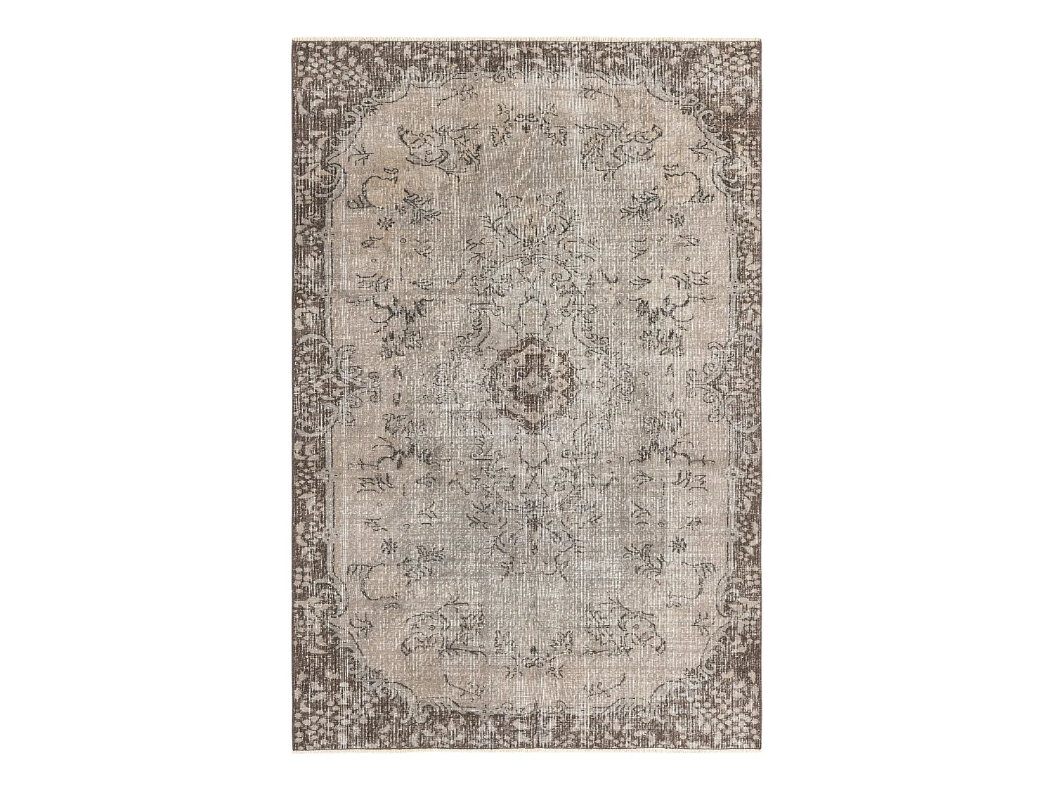 Tapis de laine 160x249 brun Ultra Vintage