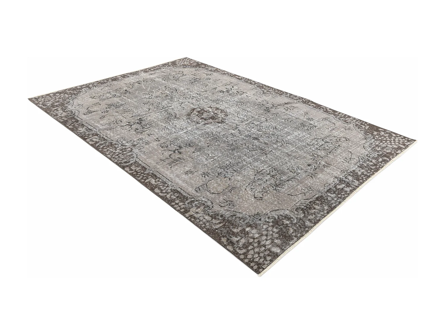 Tapis de laine 160x249 brun Ultra Vintage
