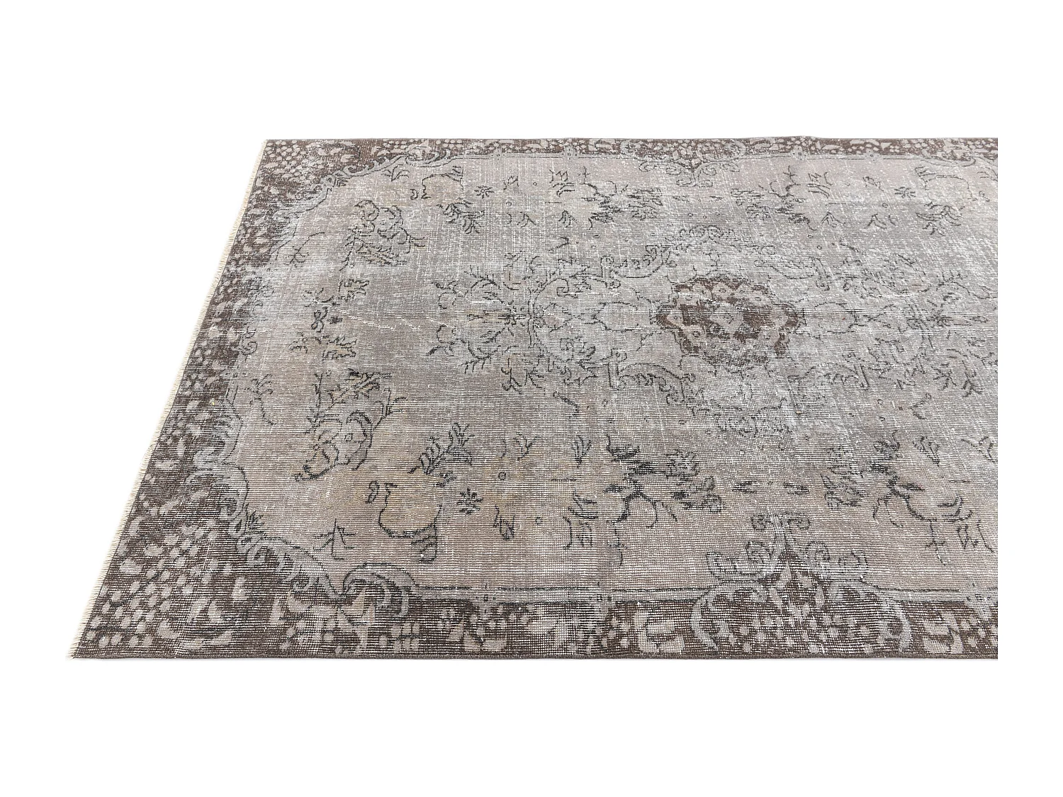 Tapis de laine 160x249 brun Ultra Vintage
