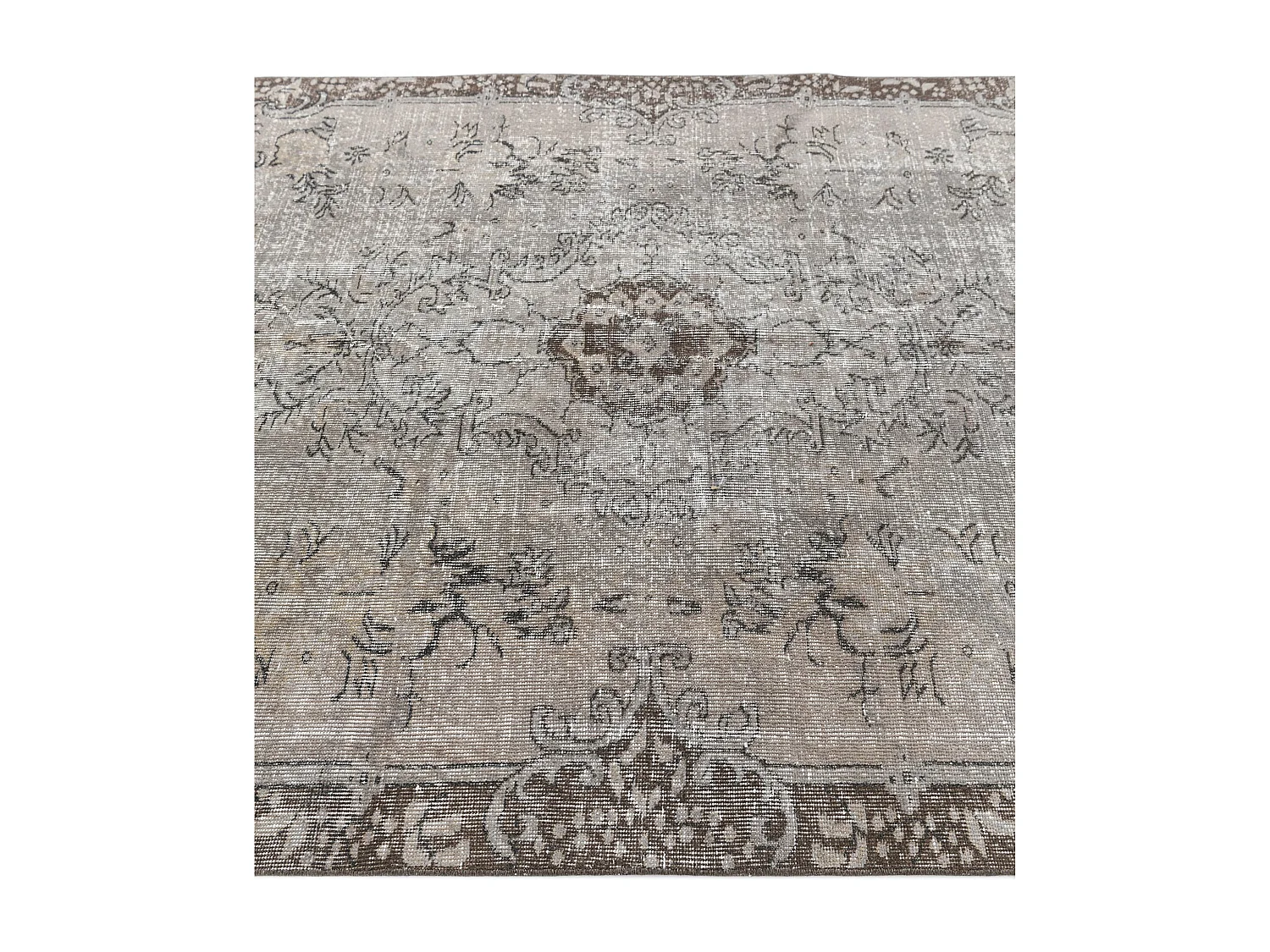 Tapis de laine 160x249 brun Ultra Vintage