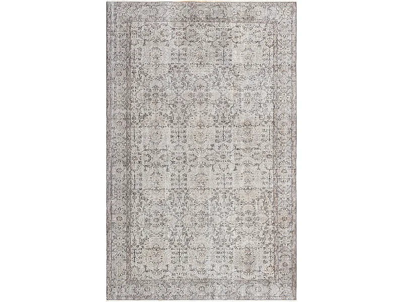 Wollteppich 178x277 Grau Ultra Vintage