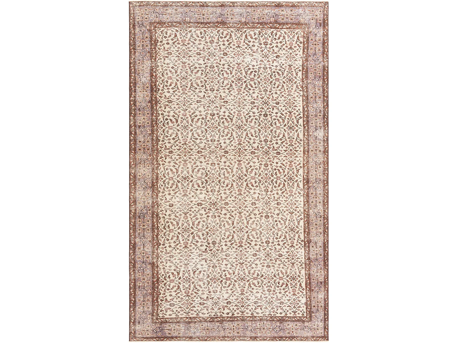 Tapis de laine 170x292 beige Ultra Vintage