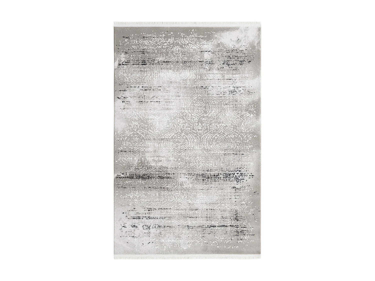 Tapis 275x365 gris noir Davos Charme