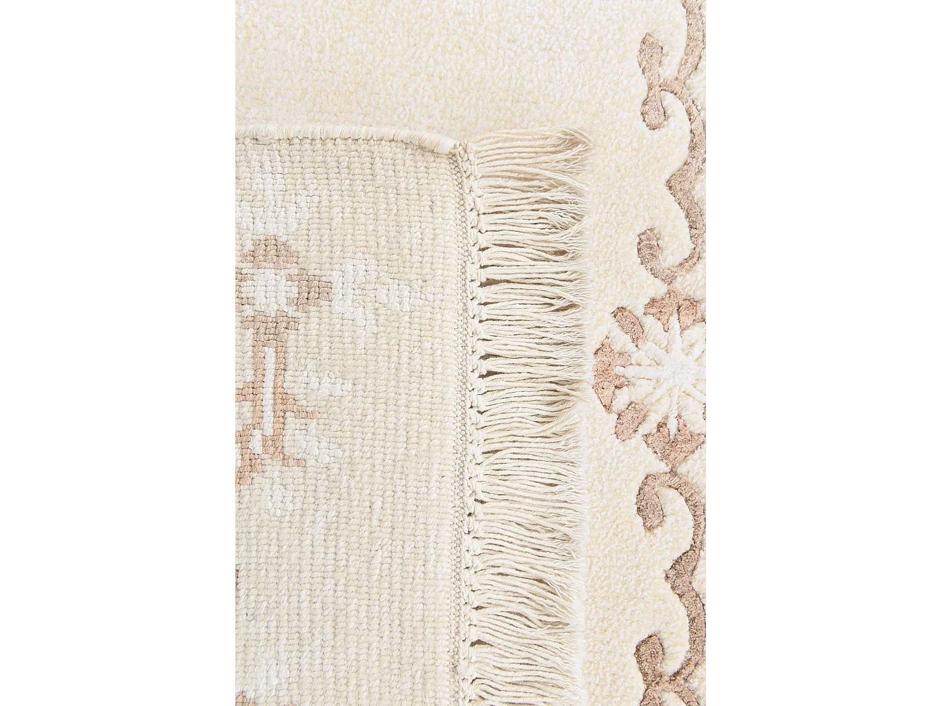 Wollteppich 91x150 Beige Darya