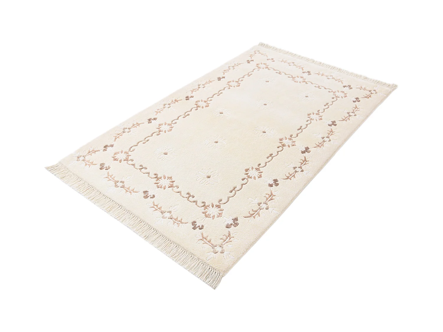 Tapis de laine 91x150 beige Darya