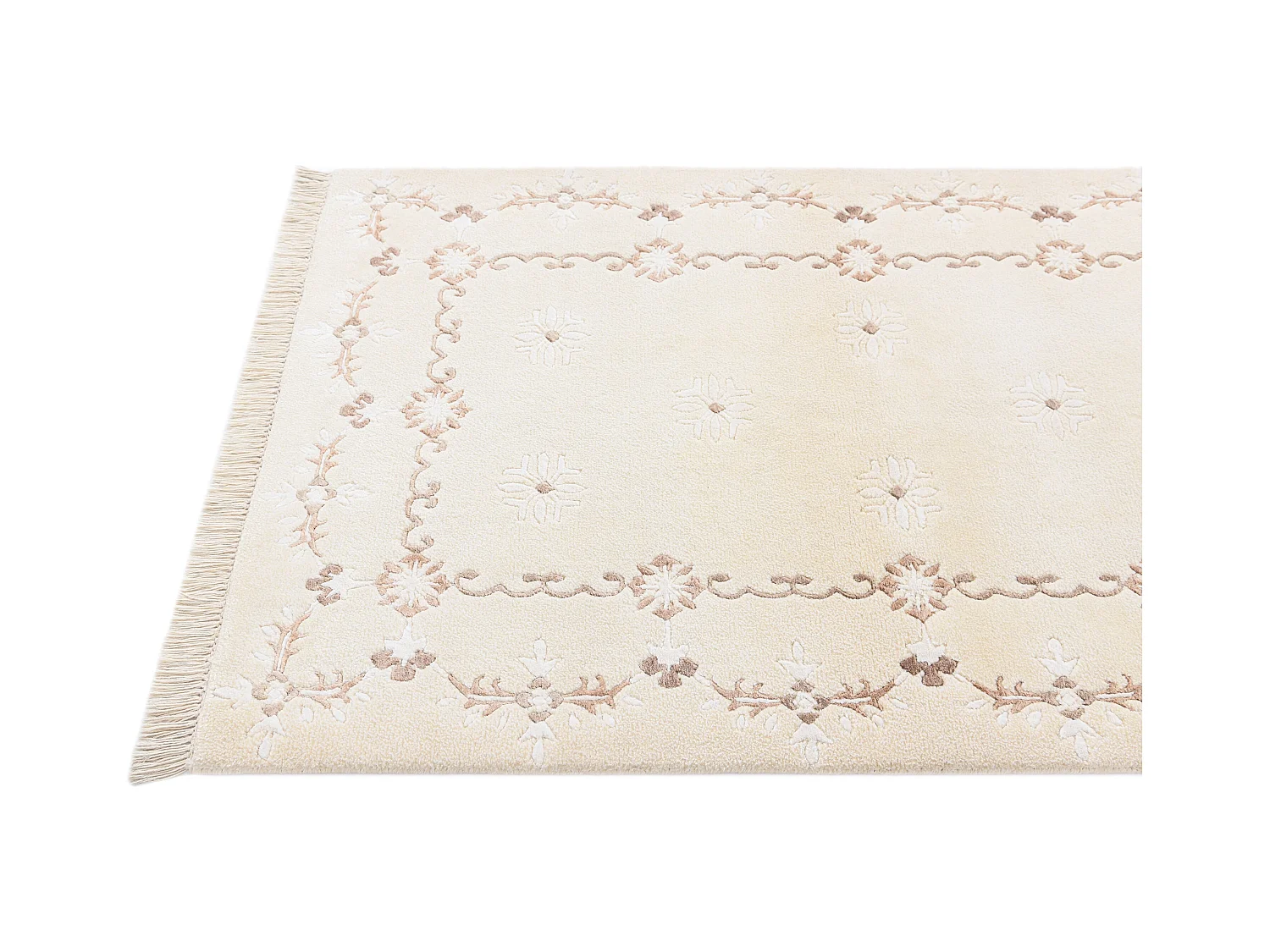 Tapis de laine 91x150 beige Darya