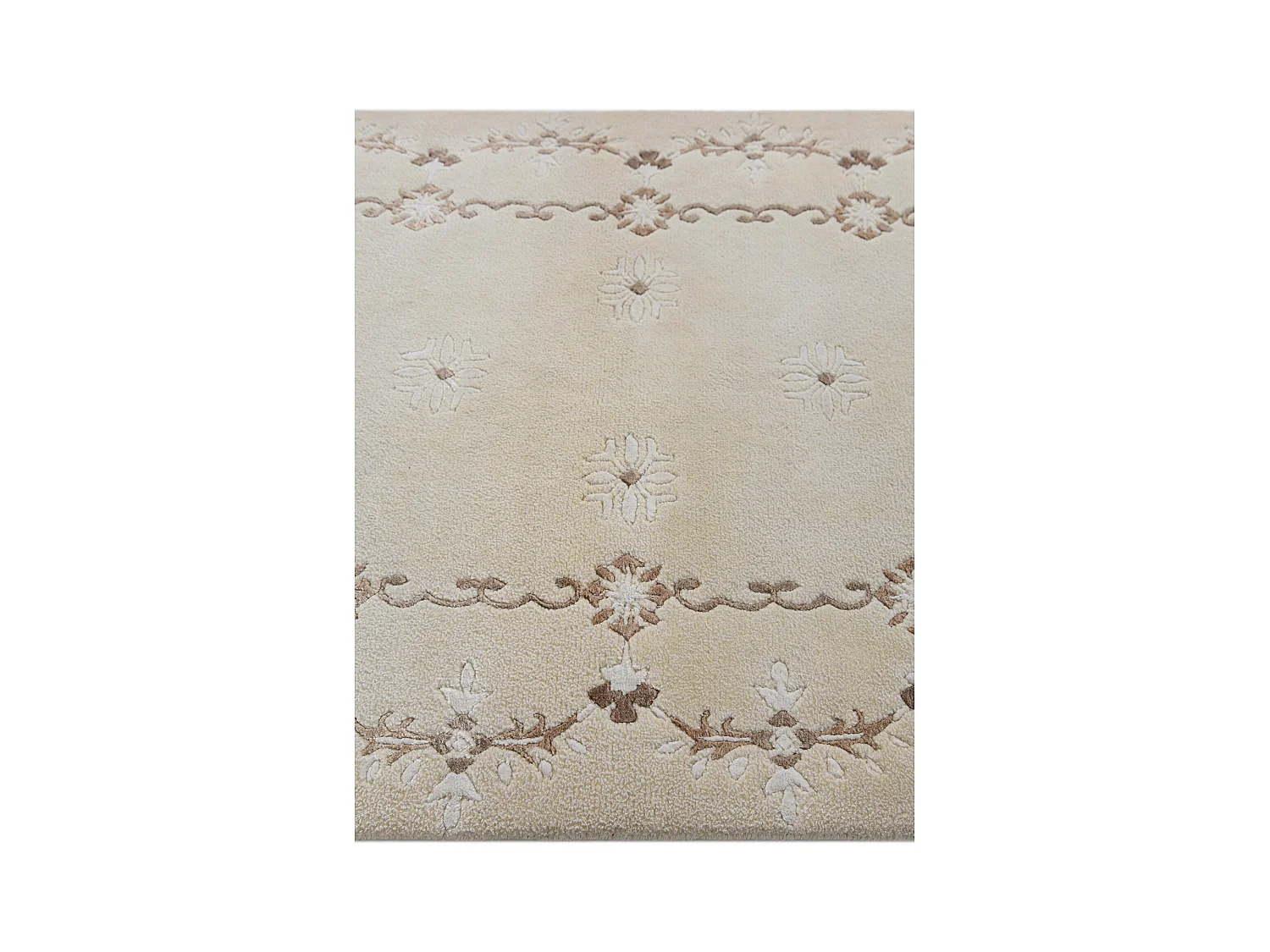 Tapis de laine 91x150 beige Darya