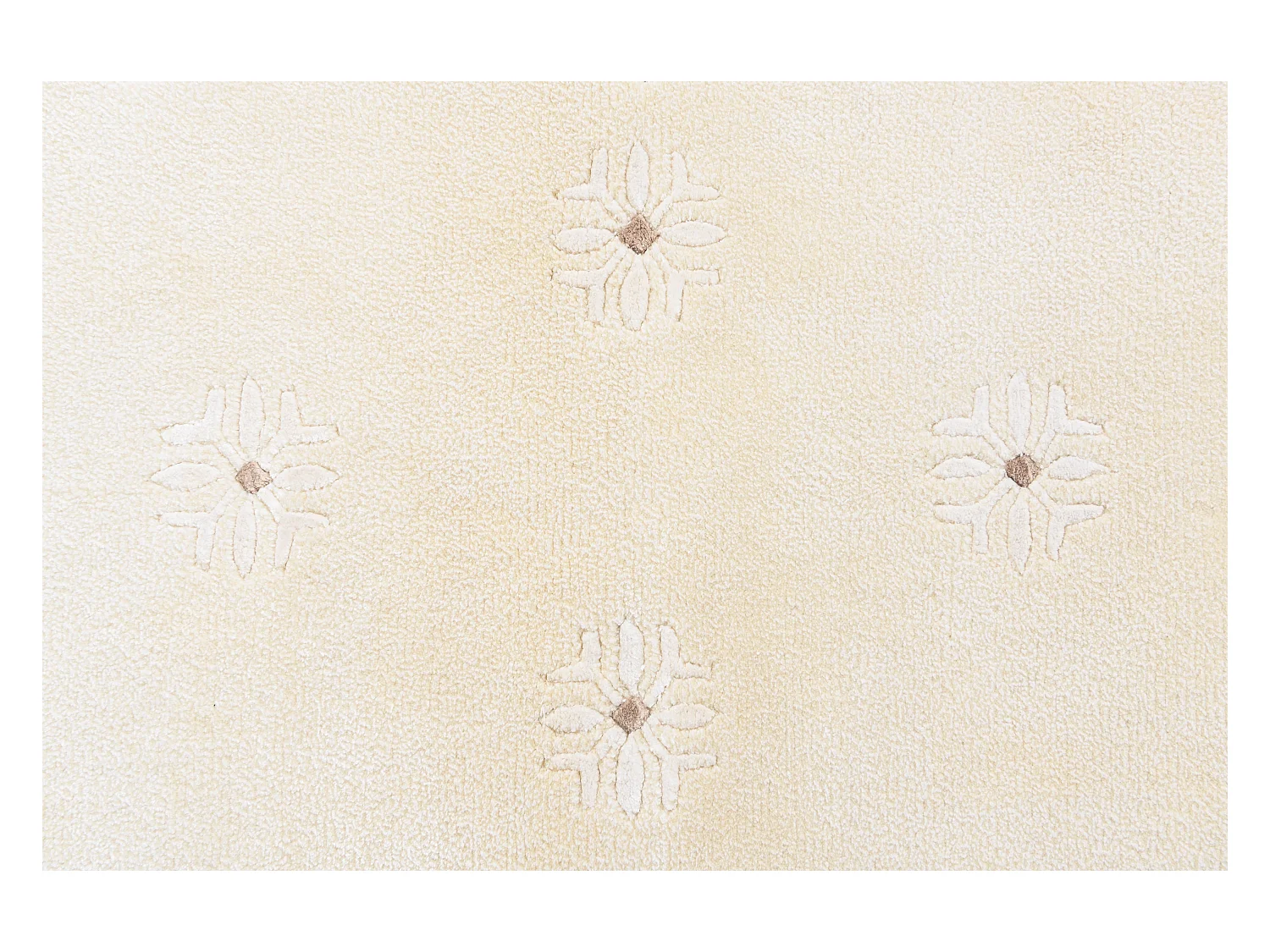 Tapis de laine 91x150 beige Darya