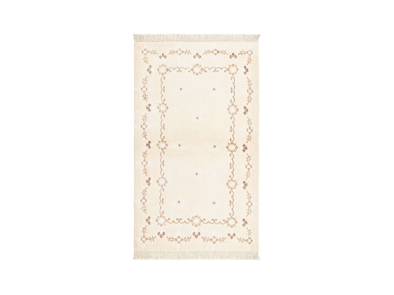 Tapis de laine 91x150 beige Darya