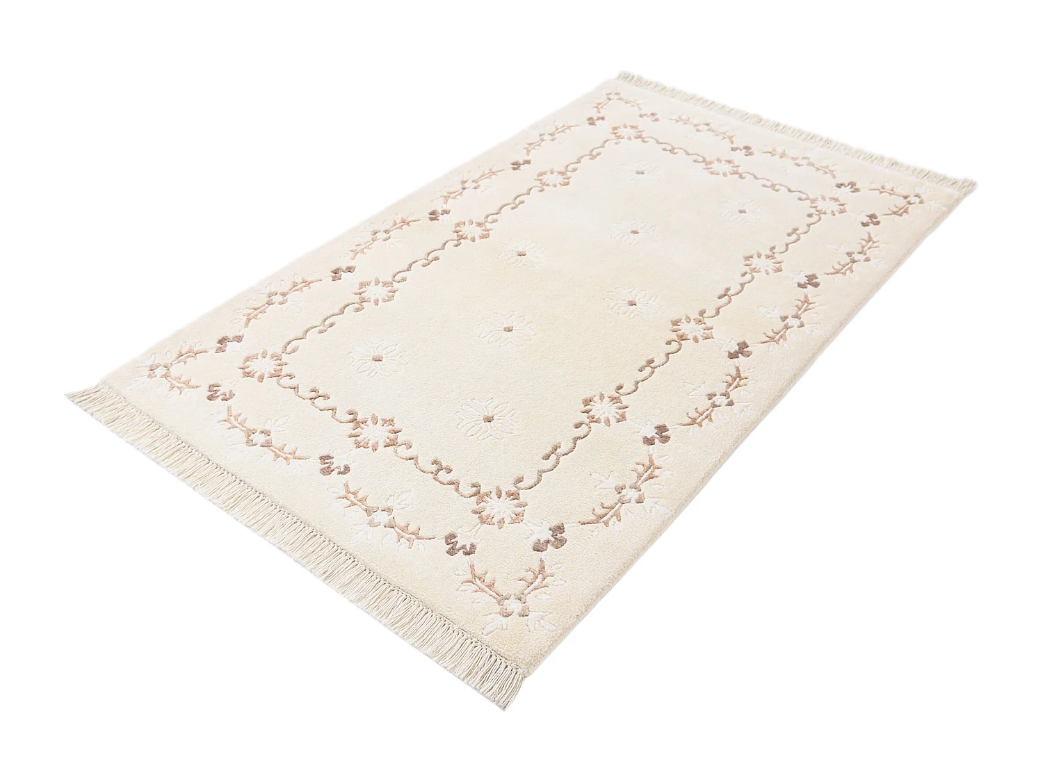 Tapis de laine 91x150 beige Darya