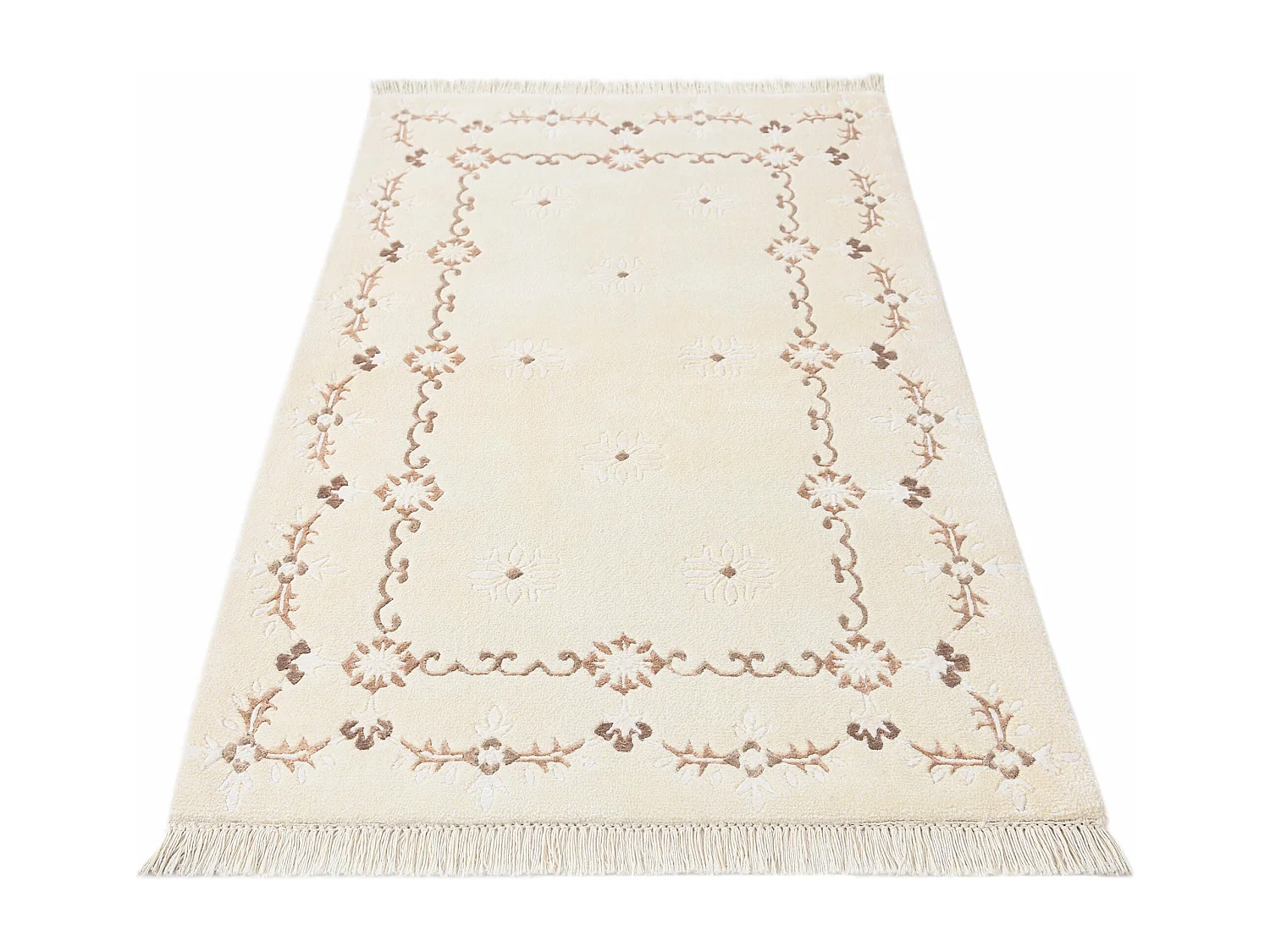 Tapis de laine 91x150 beige Darya