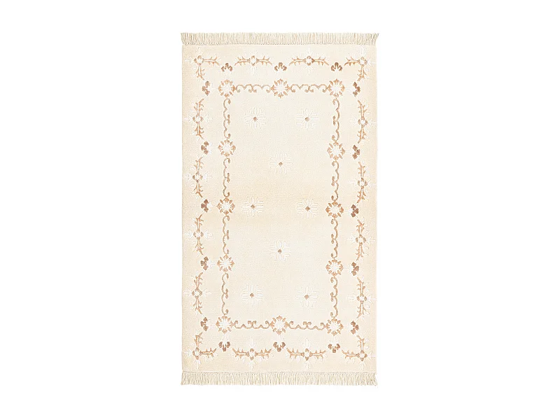 Tapis de laine 91x150 beige Darya